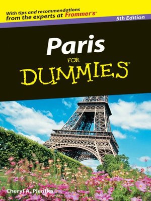 cover image of Paris For Dummies